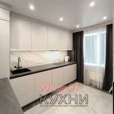Кухня угловая с барной стойкой пластик BAR 1056 Кухня угловая с барной стойкой пластик BAR 1056