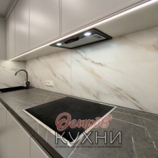 Кухня угловая с барной стойкой пластик BAR 1056 Кухня угловая с барной стойкой пластик BAR 1056