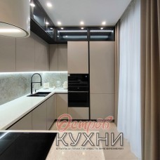 Кухня двухуровневая угловая с барной стойкой BAR 1075 Кухня двухуровневая угловая с барной стойкой BAR 1075