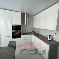 Кухня двухуровневая МДФ ПВХ COR 1001