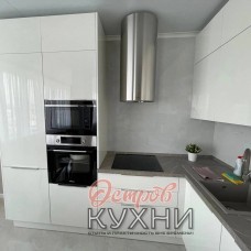 Кухня двухуровневая МДФ ПВХ COR 1001