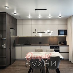 Кухня угловая МДФ ПВХ COR 1042