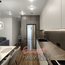 Кухня угловая МДФ ПВХ COR 1042