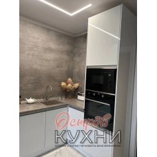 Кухня угловая пластик COR 1058