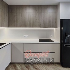 Кухня угловая МДФ пластик COR 1060 Кухня угловая МДФ пластик COR 1060