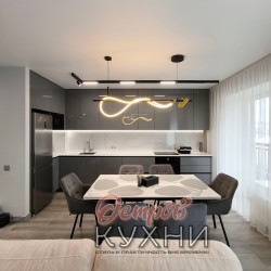 Кухня угловая пластик COR 1065