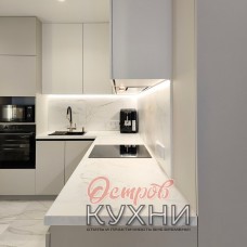 Кухня угловая МДФ пластик COR 1070 Кухня угловая МДФ пластик COR 1070