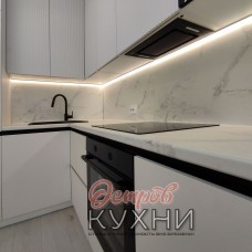 Кухня угловая софт COR 1078
