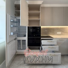 Кухня угловая МДФ ПВХ COR 1086