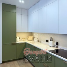 Кухня угловая МДФ ПВХ COR 1087
