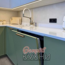Кухня угловая МДФ ПВХ COR 1087