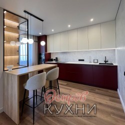 Кухня МДФ ПВХ STR 1057 Кухня МДФ ПВХ STR 1057