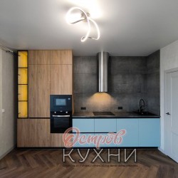 Кухня прямая МДФ ПВХ STR 1069
