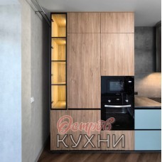 Кухня прямая МДФ ПВХ STR 1069