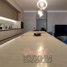 Кухня прямая МДФ эмаль STR 1079 Кухня прямая МДФ эмаль STR 1079