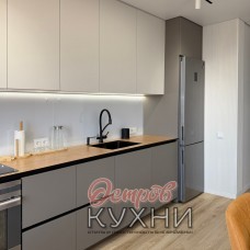 Кухня прямая МДФ ПВХ STR 1082 Кухня прямая МДФ ПВХ STR 1082