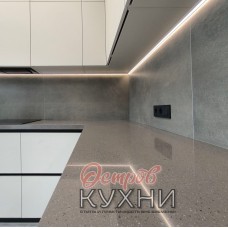 Кухня двухуровневая МДФ ПВХ TLD 1054 Кухня двухуровневая МДФ ПВХ TLD 1054