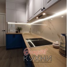 Кухня двухуровневая угловая TLD 1071 Кухня двухуровневая угловая TLD 1071