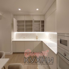 Кухня двухуровневая МДФ ПВХ TLD 1072 Кухня двухуровневая МДФ ПВХ TLD 1072